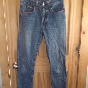 Levi's 501 Skinny White Oak Selvedge 27x32